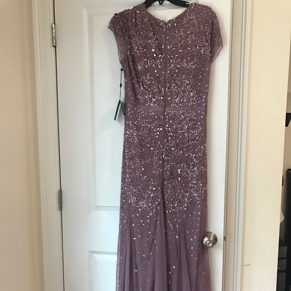 Pink sparkling gown. Same color as the 1st picture - Picture 2 of 3